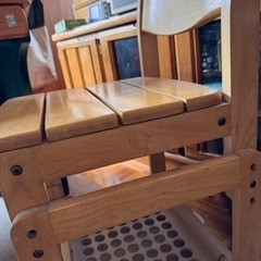 【一時お問い合わせ停止】学習机と学習椅子のセットの画像