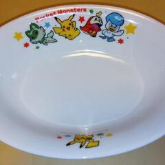 ポケモンの子供用カレー皿　陶器　一度だけ使用