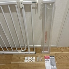 日本育児　NEWベビーズゲート123 ホワイトの画像