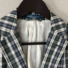 ラルフローレン   ビンテージ　ジャケット　チェック　サイズМ  メンズの画像