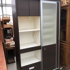 ニトリ スライド扉キッチンボード 120cm×45cm×高さ200cmの画像