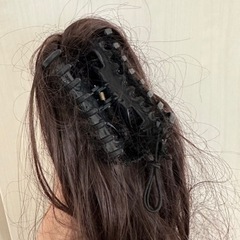 部分ウィッグ　つけ毛　ロングヘアーの画像