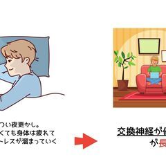 今回のみ1回目無料です★NEW★オンライン講座①自律神経と睡眠　4月2５日(木)20時から　の画像