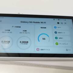 【動作品】Galaxy 5G Mobile Wi-Fi ルーター...