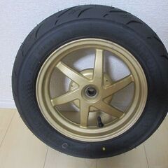 【取引完了】ライブディオ　AF35　リアホイール　タイヤ新品
