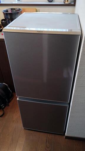 AQUA　2ドア　ノンフロン冷凍冷蔵庫　AQR-13J　2020年製