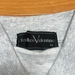 Rodhos Valentino  サイズM ポロシャツ 半袖ポロシャツ グレーの画像