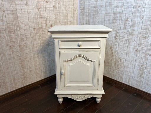 \u003c加東市\u003e　可愛い収納　キャビネット　白家具　輸入家具　ホワイト　装飾　country corner カントリーコーナー　高級　フランス製