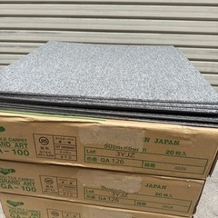 タイルカーペット 東リ GA-100 GA126 68枚の画像