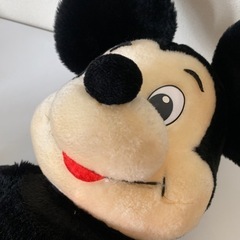 80年代 ビンテージ 特大 ミッキー ミッキーマウス 東京ディズニーランド 昭和レトロ 当時物 おもちゃ おもちゃ ぬいぐるみの画像
