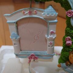 【1月2日まで】写真立て　回転　プリンセスベア　置物の画像