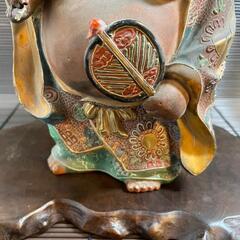 『布袋』九谷焼　仏像　高さ20cm 七福神の画像