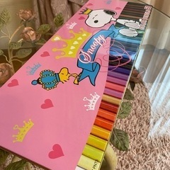 色鉛筆　50色　スヌーピー&ウッドストック　子供用品 キッズ用品...