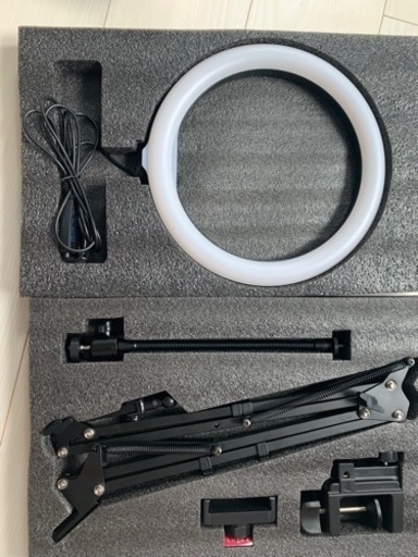 新品未使用　撮影機材　リングライト　ブーム　Ulanzi