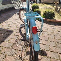 女の子用　自転車　水色　20インチの画像