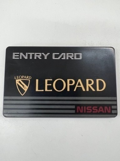 日産レパードF31後期エントリーカード