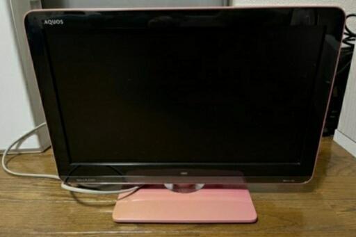 配送設置も対応[希少なピンク]SHARP液晶テレビ♪