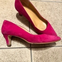 靴/バッグ 靴 サンダル　ヒール　24センチの画像