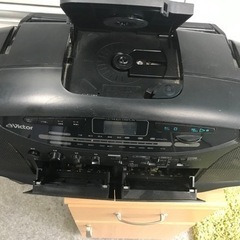 ビクター　CD テープ　ラジオ　ラジカセの画像