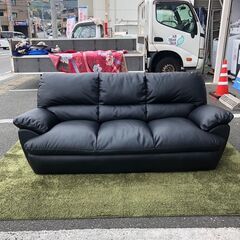 3人掛けソファ ニトリ Nシールド ビット3KD DBR 参考価格79,990円💳自社配送時🌟代引き可💳※現金、クレジット、スマホ決済対応※の画像