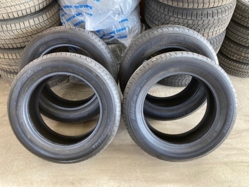 225/60R17 夏タイヤセット　7〜8分山　アルファード　ヴェルファイアなど