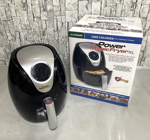 【G341】パワーマジックフライヤー XL/Power Magic Fryer /テレビショッピング/通電確認済