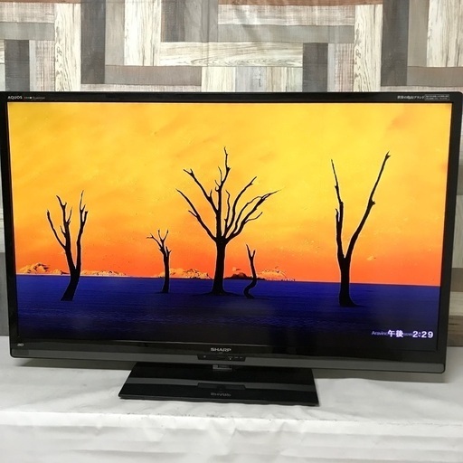 即日受渡❣️SHARP AQUOS52型クアトロン3D搭載映像より美しく21500円