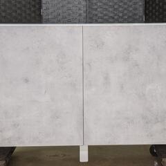 BESTA収納キャビネット(IKEA/収納コンビネーション/大理石調)