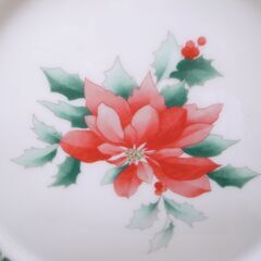 59/604 Noritake　クリスマスメモリープレート　21㎝【モノ市場知立店】の画像