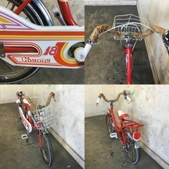 284★岐阜発　△chummy 18/子供用自転車△18インチ/昭和レトロ/ビンテージ/子供用の為走行未確認/傷汚れ有り/現状品　R5.8/10★