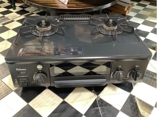 【リサイクルサービス八光】2016年製　PA-N70B-R-LP 　パロマ  テーブルコンロ　 LPガス用　 右強火力
