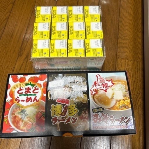 らーめん、ジュース