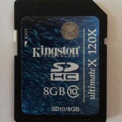 更に値下げ　SDカード　8GB