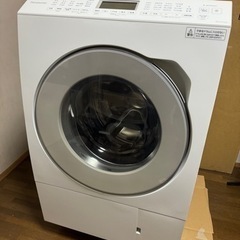 美品✨パナソニック　ドラム式洗濯機　2022年製　NA-SLX12BL