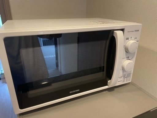 電子レンジ　アイリスオーヤマ　2021年式　美品