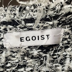 エゴイスト ファンシーヤーンニットトップの画像