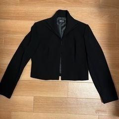 ブラックフォーマルワンピーススーツ　イギン 冠婚葬　レディースの画像