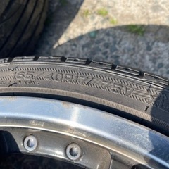 軽自動車用17インチ◆アルミ&タイヤ4本セット！の画像
