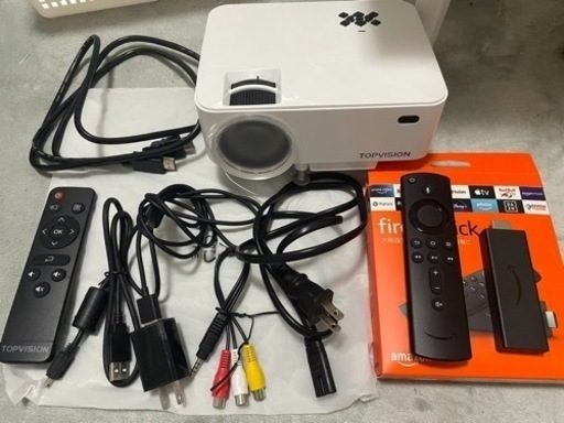 急募）プロジェクター、fire tv stick
