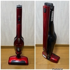 2021年製💐シーシーピー CCP CN-DC46-RD [掃除機 コードレススティッククリーナー コードレス2in1クリーナー 2.0kg カーディナルレッド](0417c)の画像
