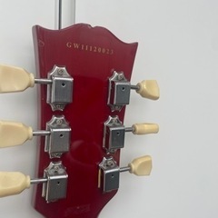赤⭐︎レスポール風⭐︎エレキギター、ケースなど一式セットの画像