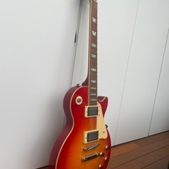 赤⭐︎レスポール風⭐︎エレキギター、ケースなど一式セットの画像