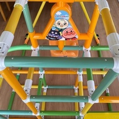 アンパンマン　ジャングルジムうちの子天才　ブランコパークDXの画像