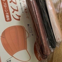 マスク3種類(未開封)の画像