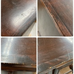 S348 ★ レア 民芸家具 北海道 富良野 チェスト 収納家具 幅43.5cm USEDの画像