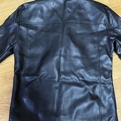 Nylaus ナイラス　ダブルライダースジャケット サイズM 合皮 ブラック の画像