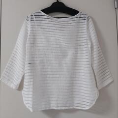INDIVI 春秋用カットソー 美品 Mの画像