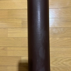 エステ足置き枕　半円ロングマクラ 大サイズ 高さ12cm ブラウンの画像