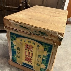 【決定】昭和レトロ お茶箱