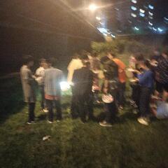 明後日昼BBQ参加者募集！